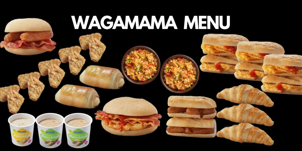Wagamama Menu