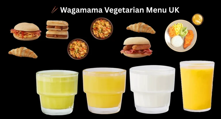 Wagamama Vegetarian Menu