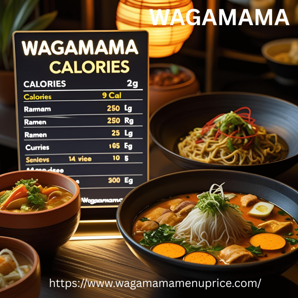 Wagamama Nutritional Information